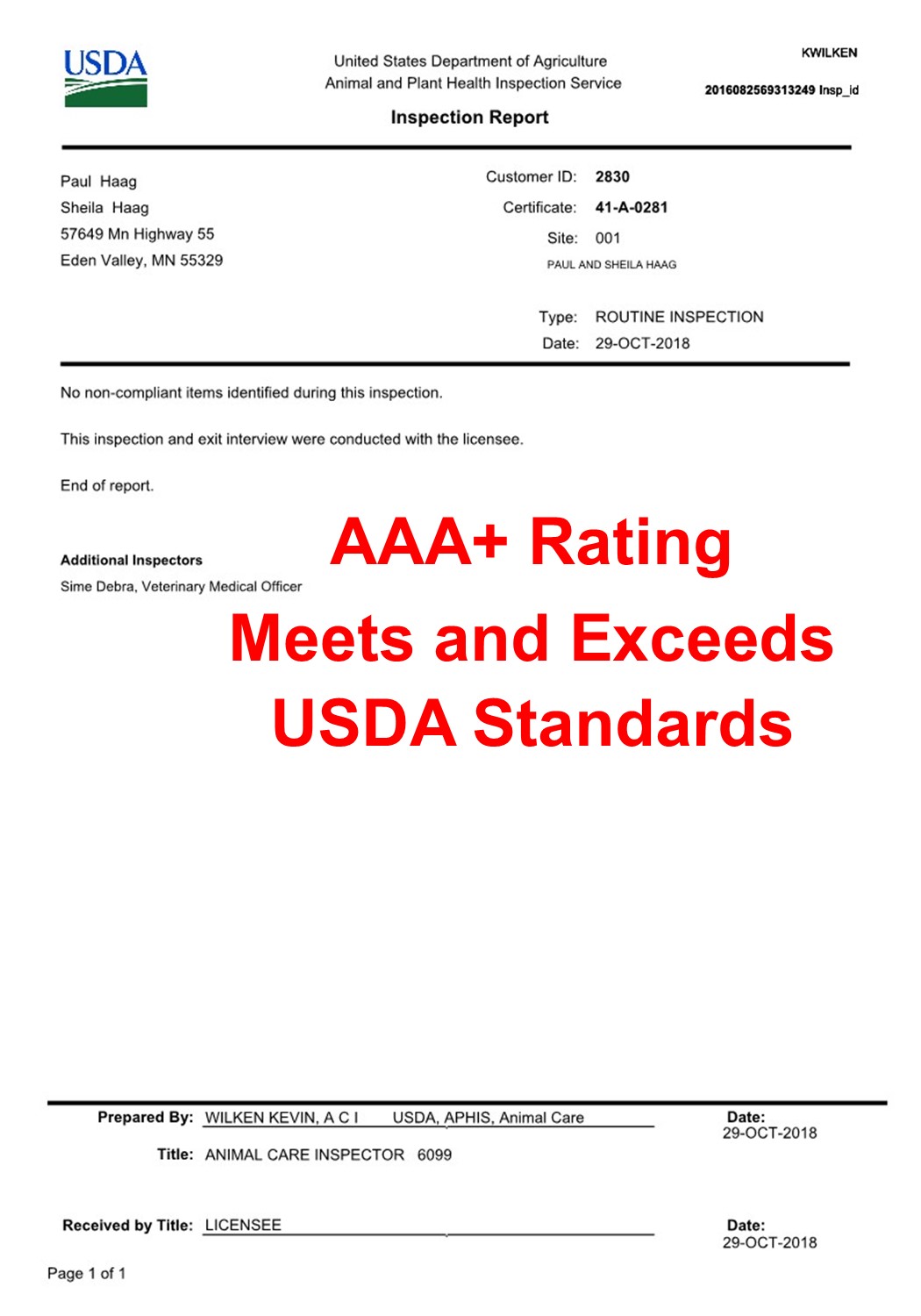 Kyle, Haag, dog, breeder, aphis, inspection, records, kyle-haag, dog-breeder, eden, valley, mn, minnesota, star, certificate, yorkshire, daschund, puppy, mill, puppymill, usda, inspection, records, kennel